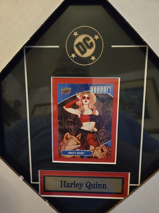 DC Comics Suicide Squad Harley Quinn Single Card Collector Frame