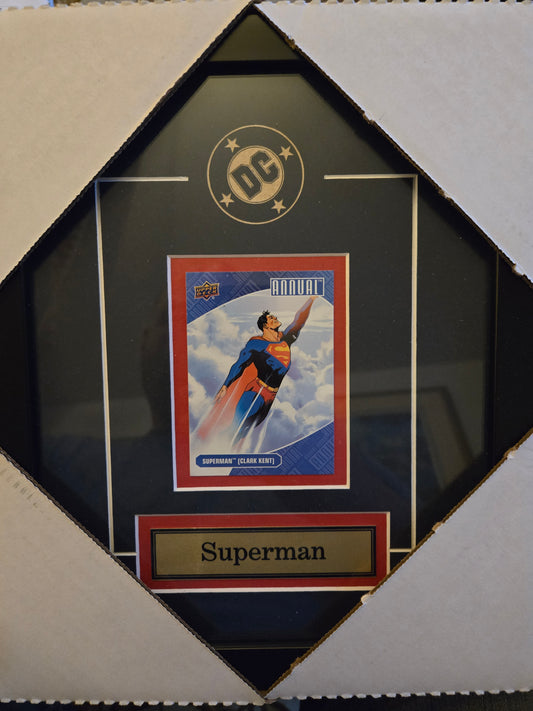 DC Comics Justice League Superman Single Card Collector Frame