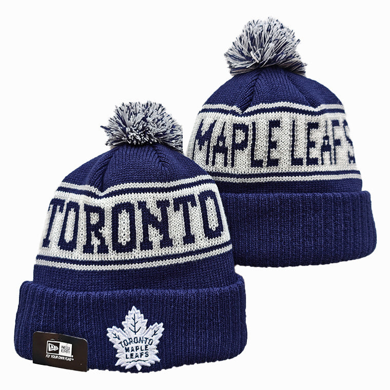New Era Toronto Maple Leafs Winter Toque Beanie Hat