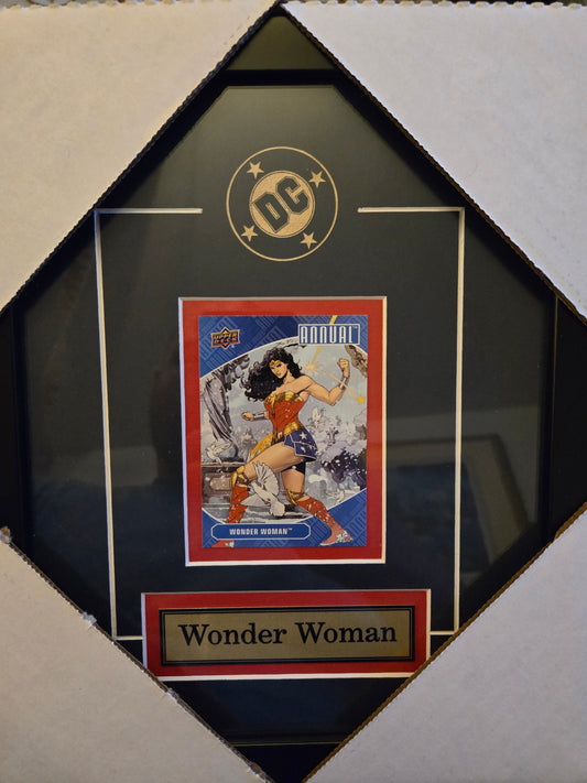 DC Comics Justice League Wonder Woman Single Card Collector Frame