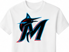 Miami Marlins Tshirt Size Mens Large