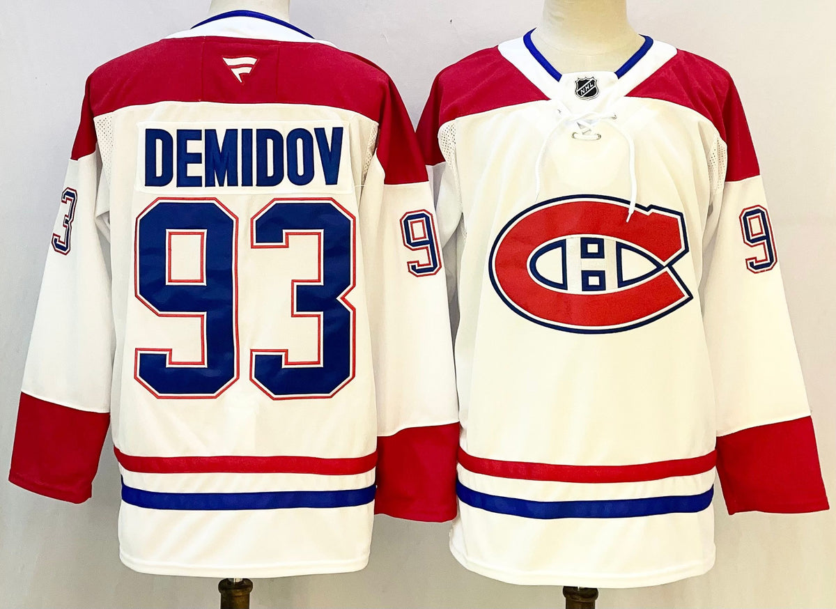 Montreal Canadiens Demidov Away Hockey Jersey Size Mens Small