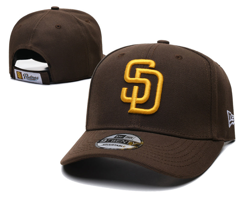 New Era San Diego Padres Snapback Velcro Baseball Hat Cap