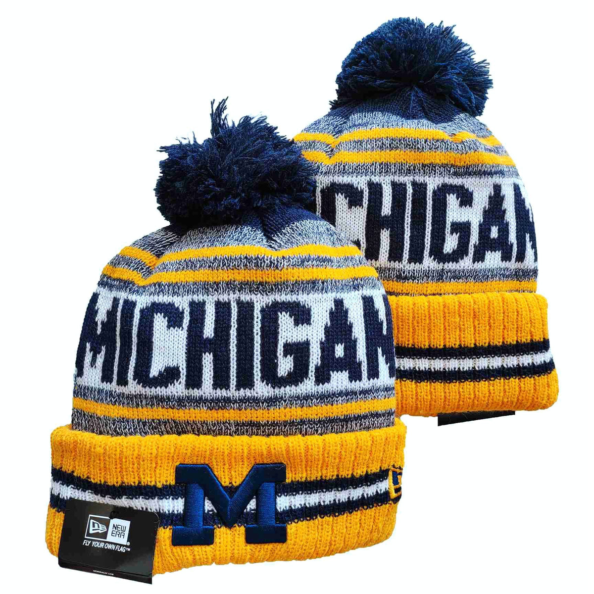 New Era NCAA North Michigan Winter Toque Beanie Hat