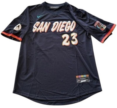 San Diego Padres Tatis Jr City Connect Baseball Jersey Size Mens Large