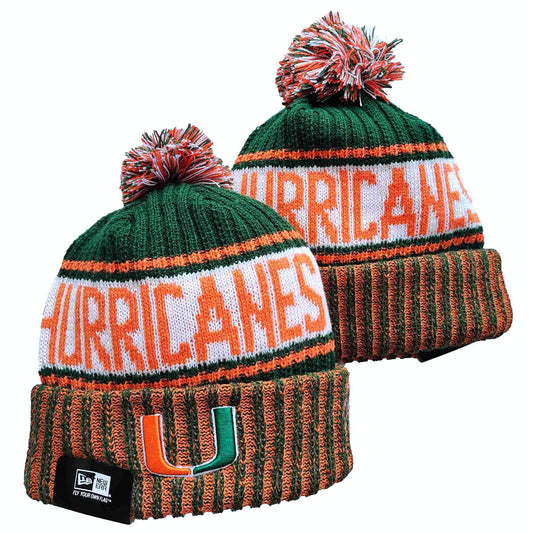 New Era NCAA North Miami Winter Toque Beanie Hat