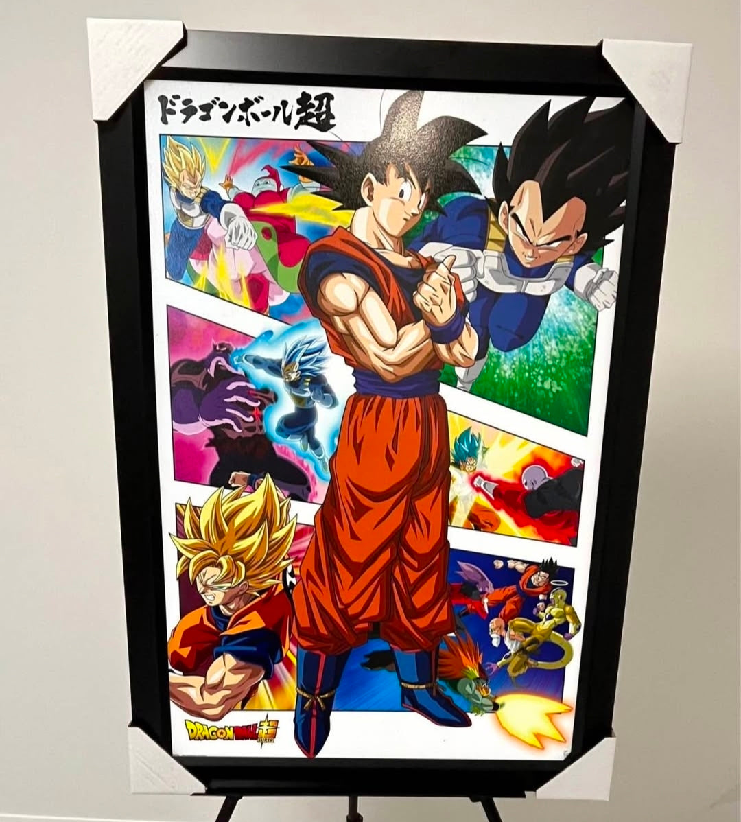 21x16 Anime Dragon Ball Z Textured Fine Art Print