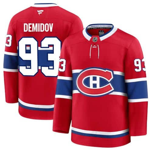 Montreal Canadiens Demidov Hockey Jersey Size Mens XXL