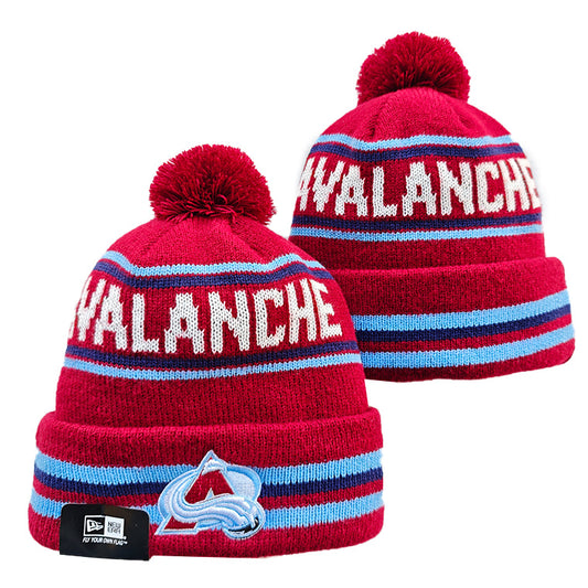 New Era Colorado Avalanche Winter Toque Beanie Hat