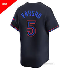 Toronto Blue Jays 50th Patch Varsho City Connect Baseball Jersey Size Mens XXXL