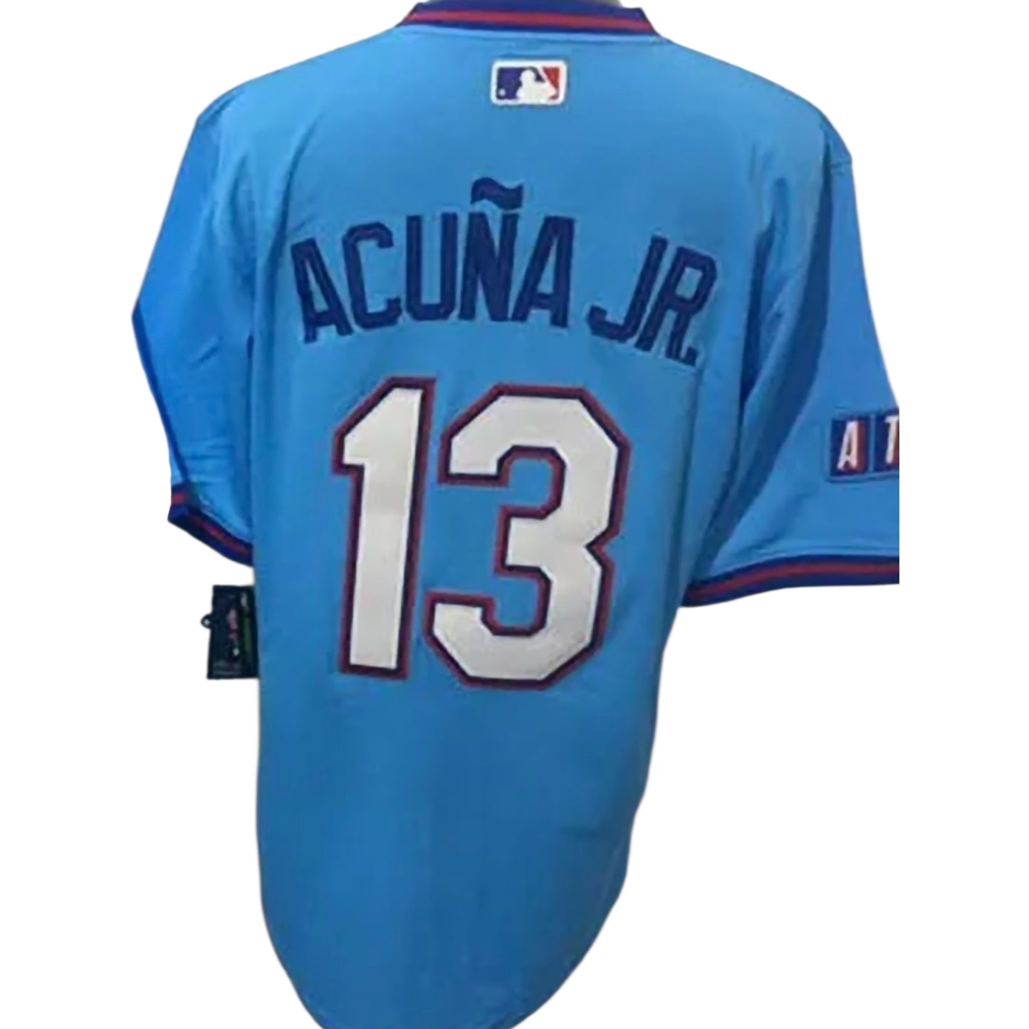 Atlanta Braves Acuña Jr City Connect Baseball Jersey Size Mens Medium