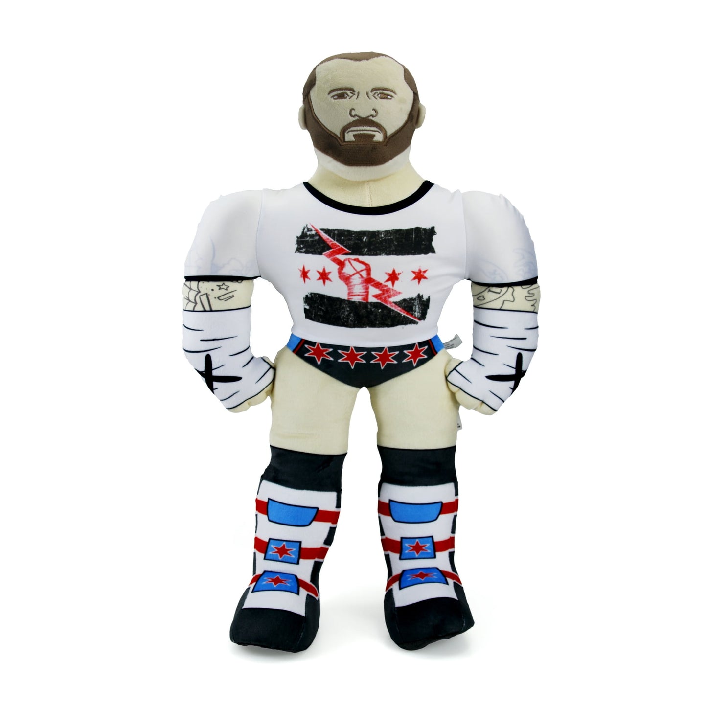 Officially Licensed WWE WWF WCW NWO 23INCH Plush CM Punk Stuffed Toy