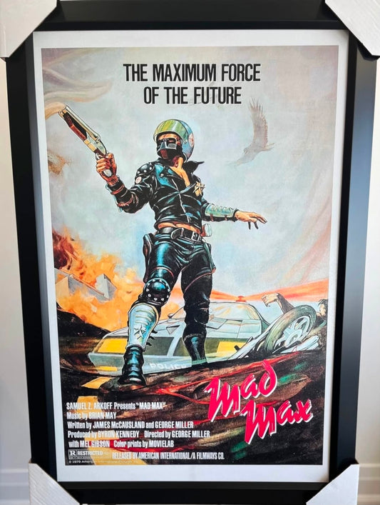 21x16 Movie Mad Max Mel Gibson Textured Fine Art Print