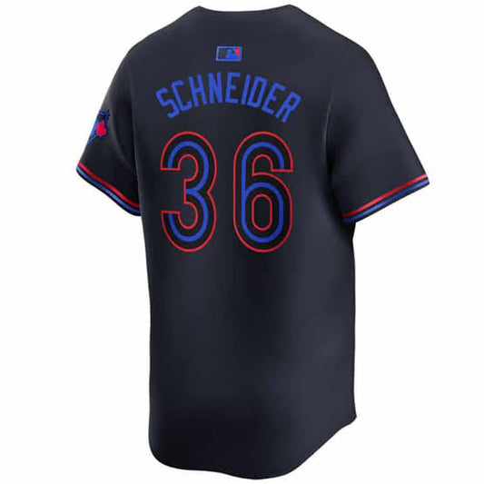 Toronto Blue Jays 50th Patch Schneider City Connect Baseball Jersey Size Mens XXXL