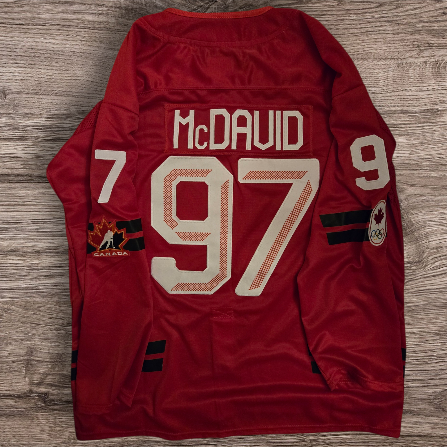 2026 Olympics Team Canada McDavid "A" Hockey Jersey Size XXL
