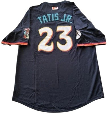 San Diego Padres Tatis Jr City Connect Baseball Jersey Size Mens Medium
