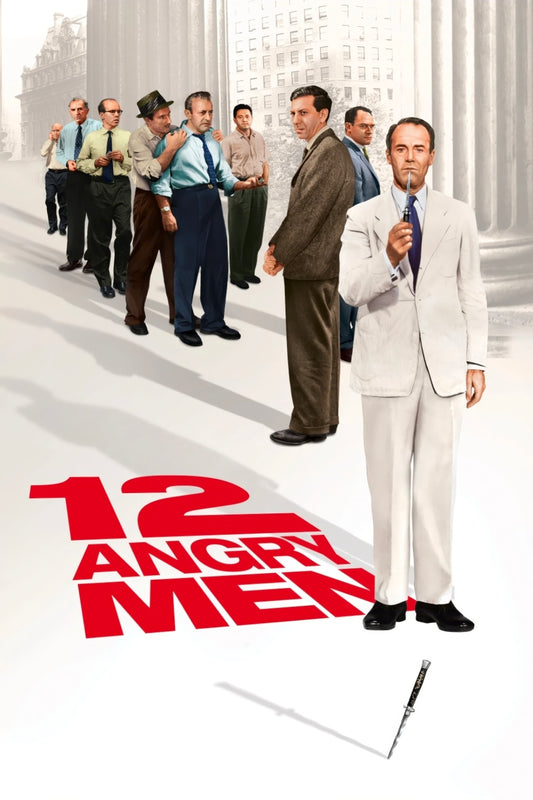 21x16 Movie 12 Angry Men Textured Fine Art Print