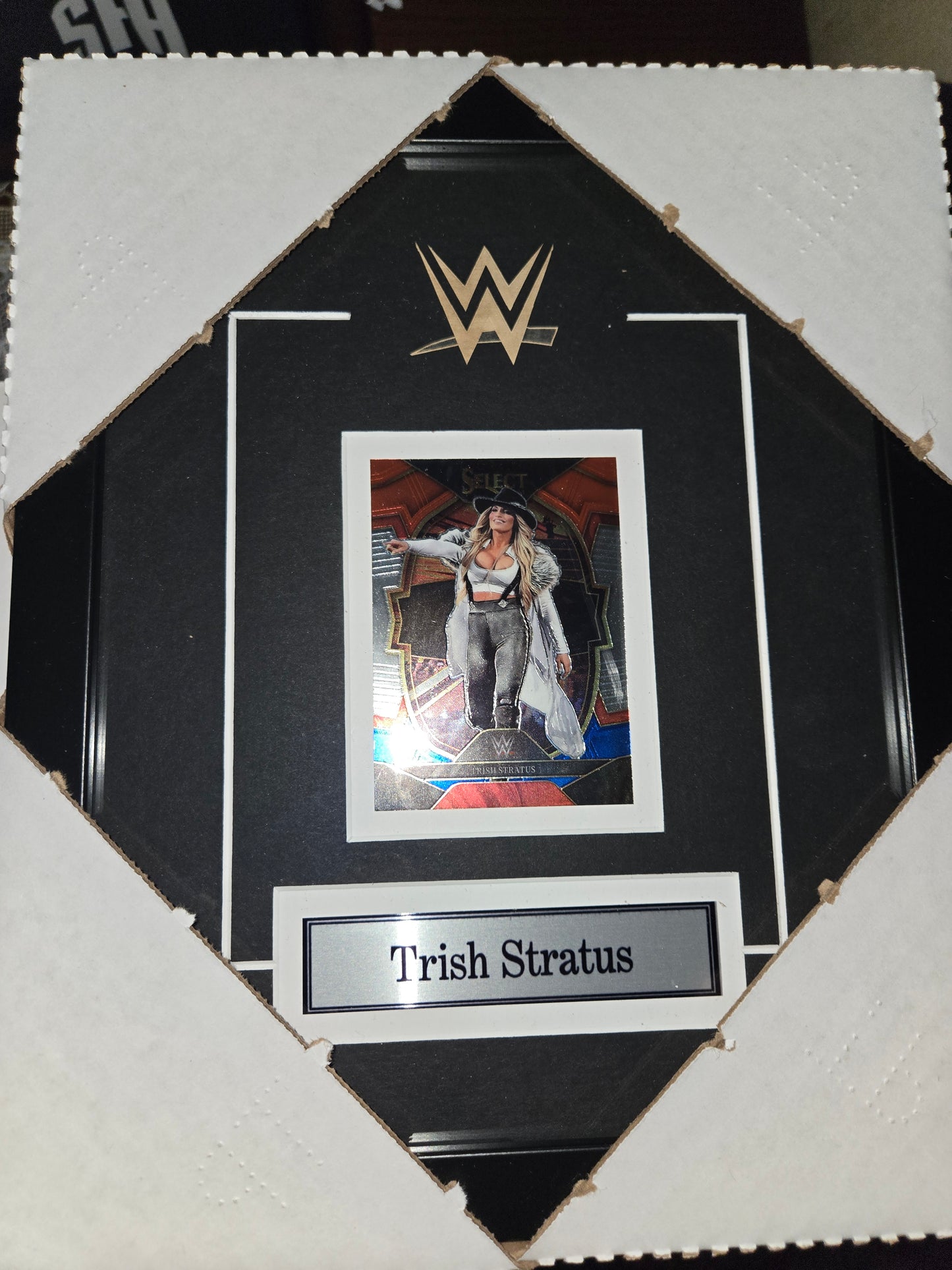 12x10 WWE WWF NWO WCW Trish Stratus Single Card Collector Frame