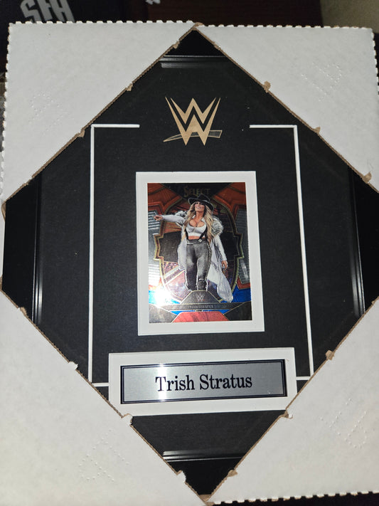 12x10 WWE WWF NWO WCW Trish Stratus Single Card Collector Frame