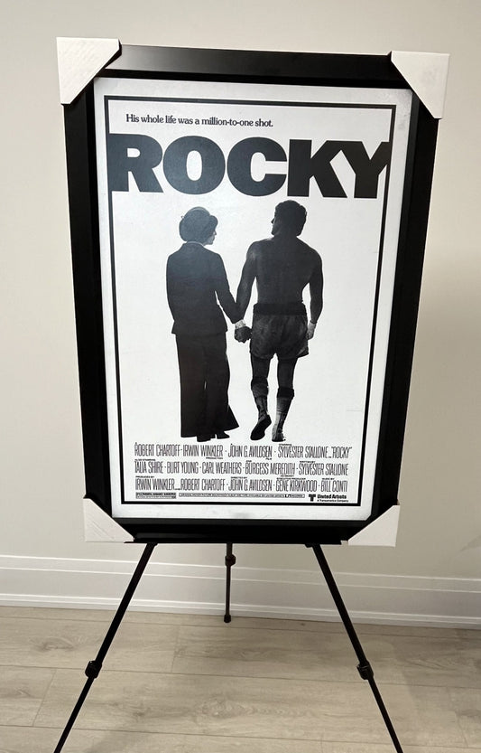 26x38 Movie Rocky Textured Fine Art Print