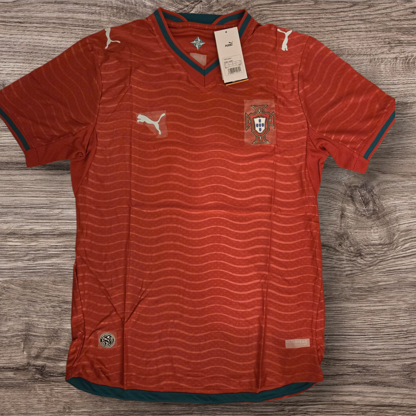 2026 FIFA World Cup Team Portugal Blank Soccer Jersey Player Fit Size Medium