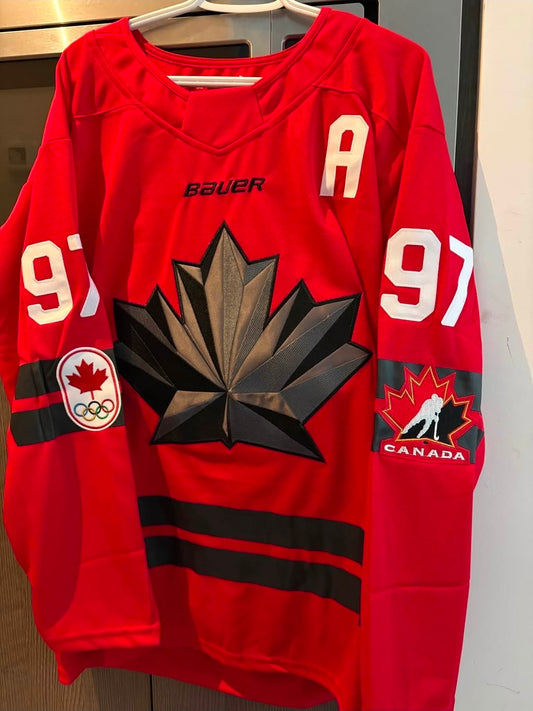 Team Canada Olympic McDavid Hockey Jersey Size Mens Large