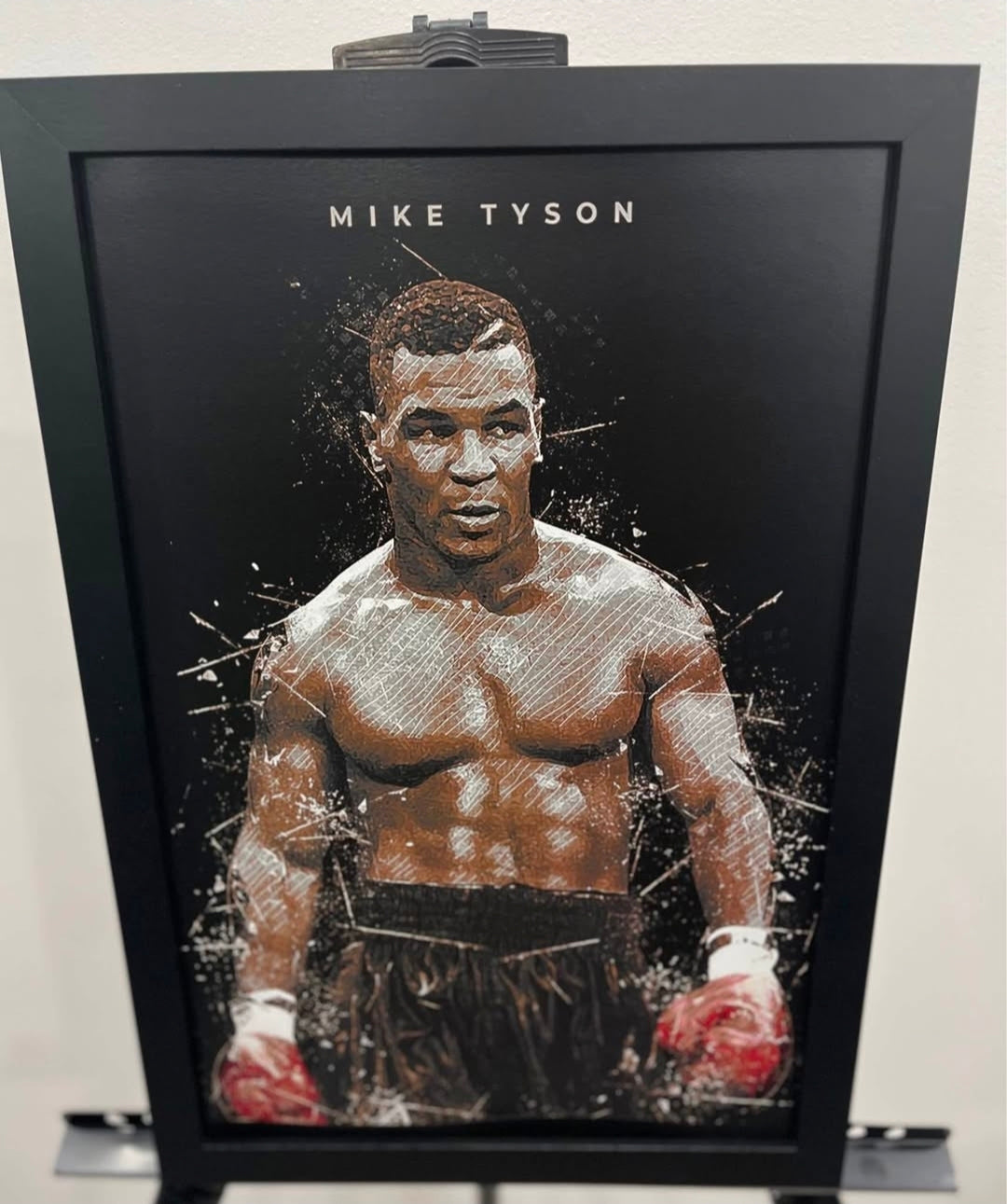 19x13 Boxing Legend Iron Mike Tyson Facsimile Autograph Print