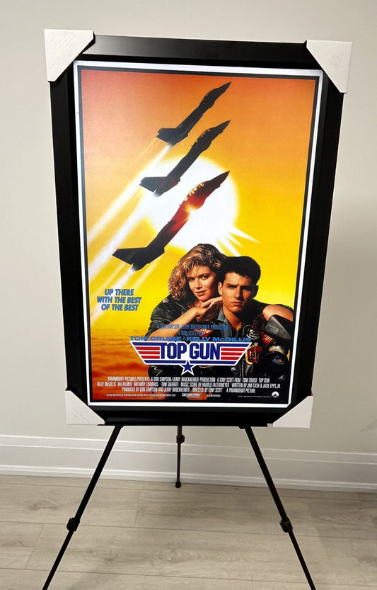 26x38 Movie Top Gun Textured Fine Art Print
