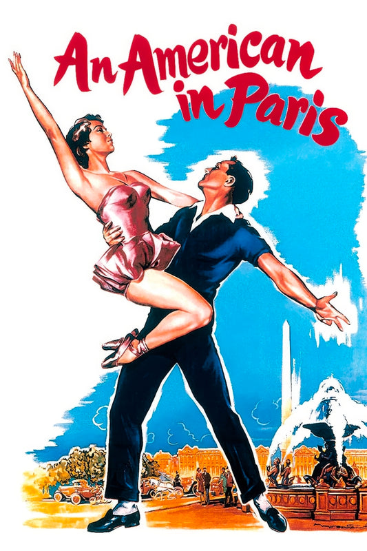 21x16 Movie An American In Paris Textured Fine Art Print