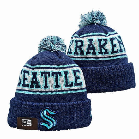 New Era Seattle Kraken Winter Toque Beanie Hat