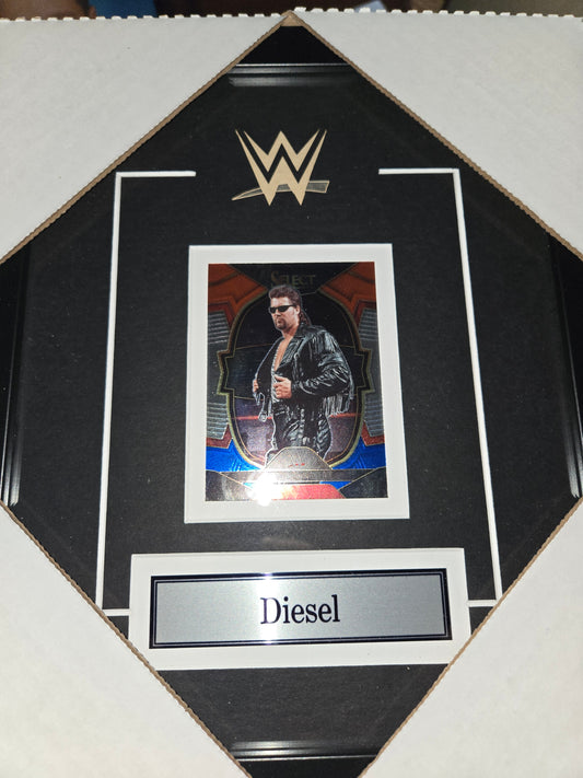 12x10 WWE WWF NWO WCW Diesel Single Card Collector Frame