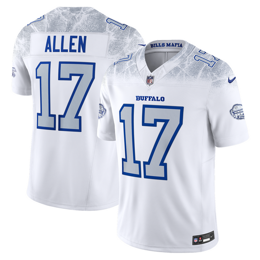 Buffalo Bills Whiteout Rivalry Josh Allen Jersey Size Mens XXXL