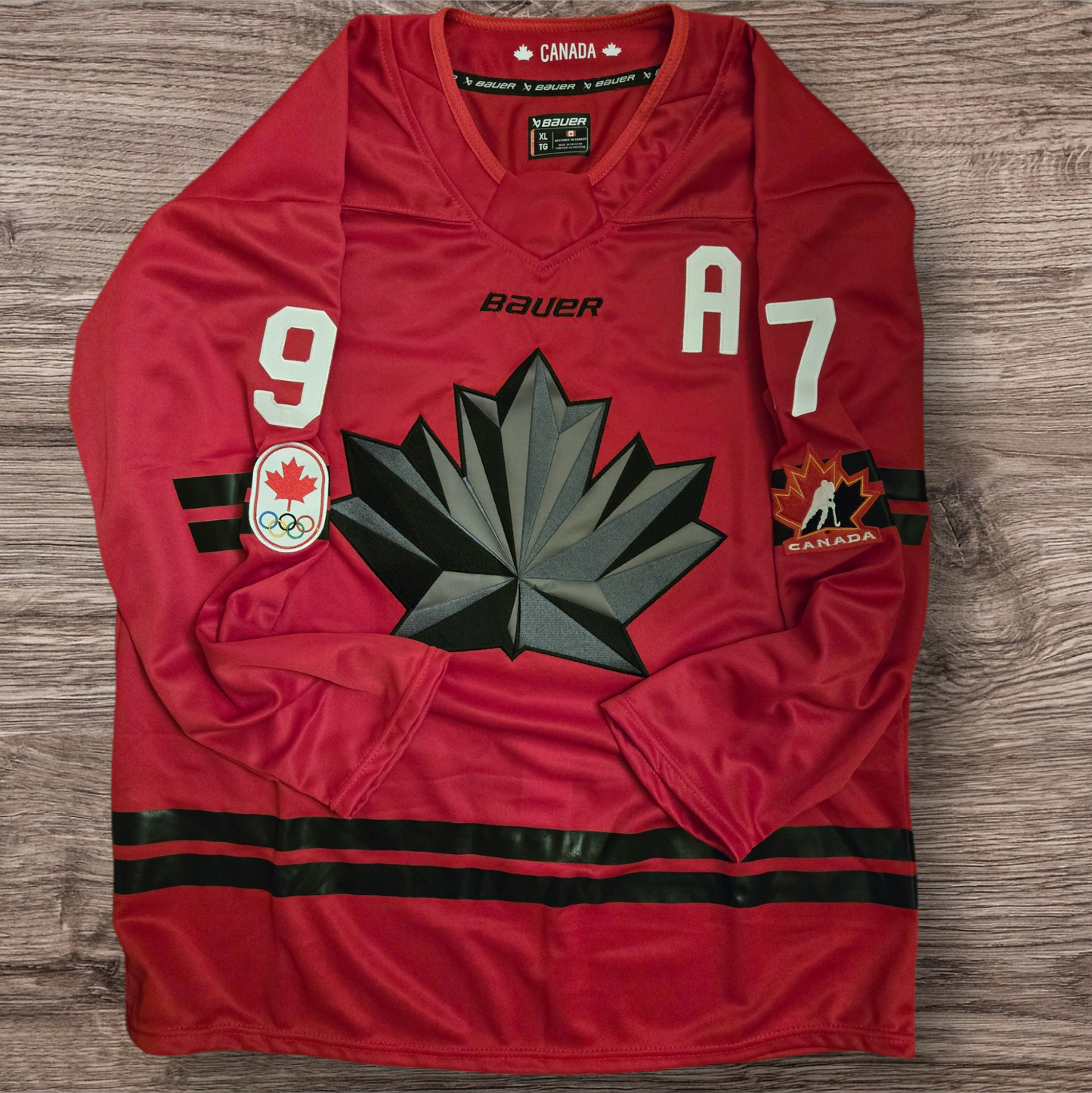 2026 Olympics Team Canada McDavid "A" Hockey Jersey Size XXL