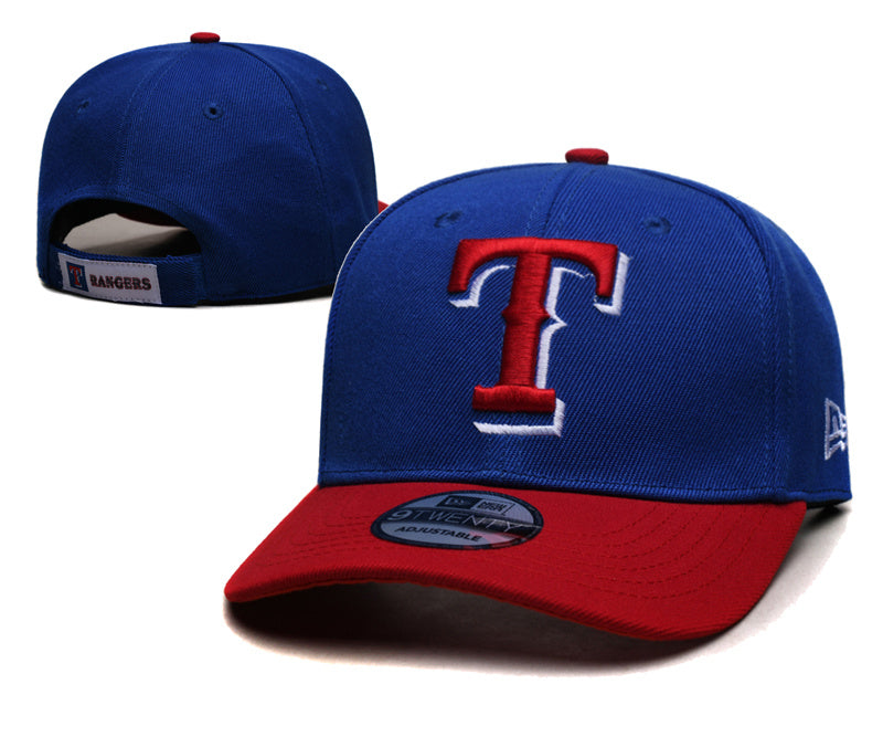New Era Texas Rangers Snapback Velcro Baseball Hat Cap