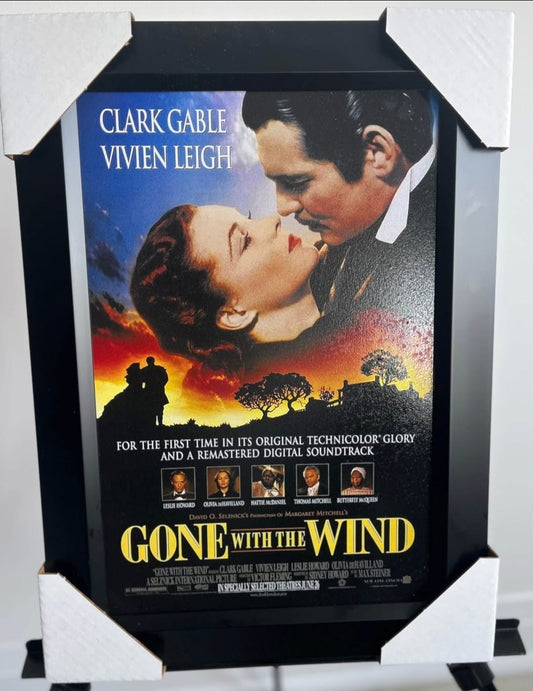 21x16 Gone With The Wind  Textured Fine Art Print