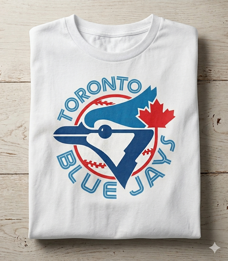 Blue Jays White Tshirt Size Mens Large