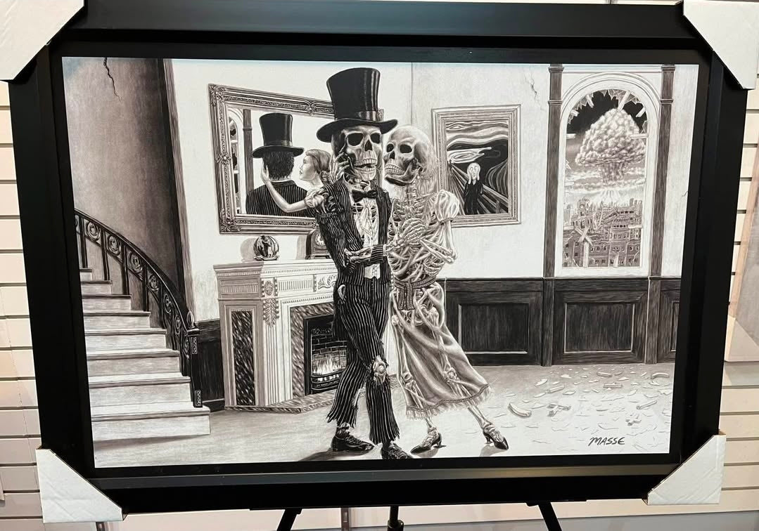 26x38 Wall Art Love Forever Textured Fine Art Print