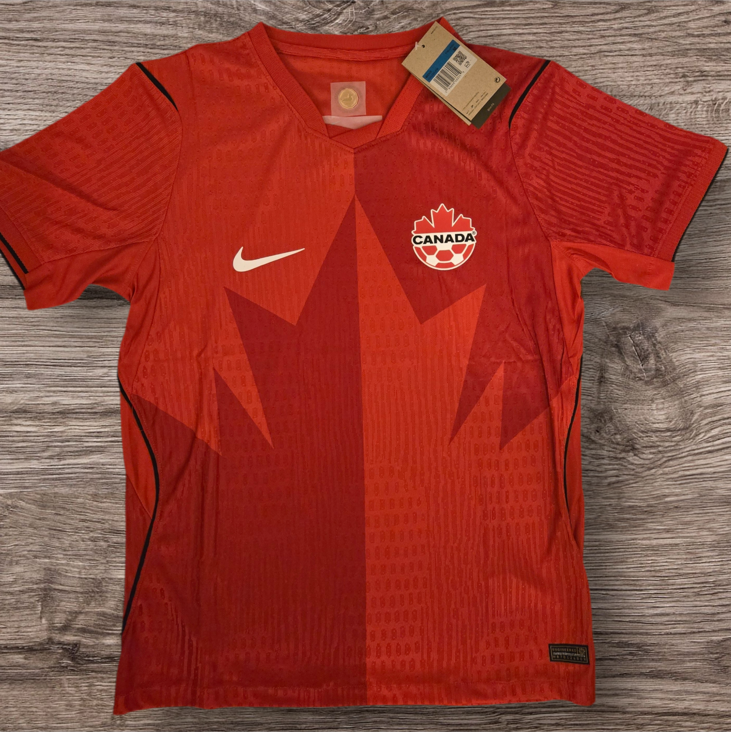 2026 FIFA World Cup Team Canada Blank Soccer Jersey Player Fit Size Large