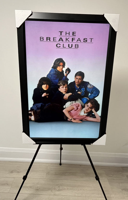 26x38 Movie The Breakfast Club Textured Fine Art Print