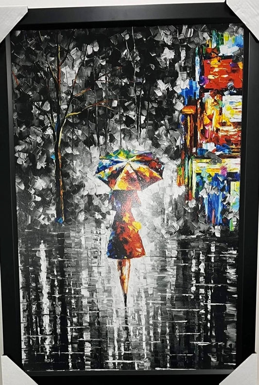 26x38 Wall Art Textured Fine Art Print