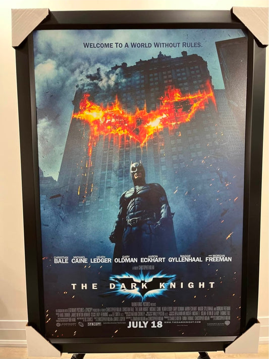 21x16 Movie Batman The Dark Knight Textured Fine Art Print