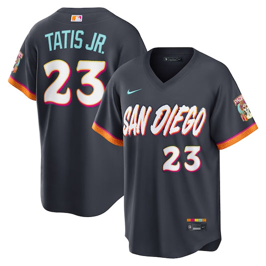 San Diego Padres Tatis Jr City Connect Baseball Jersey Size Mens XXXL