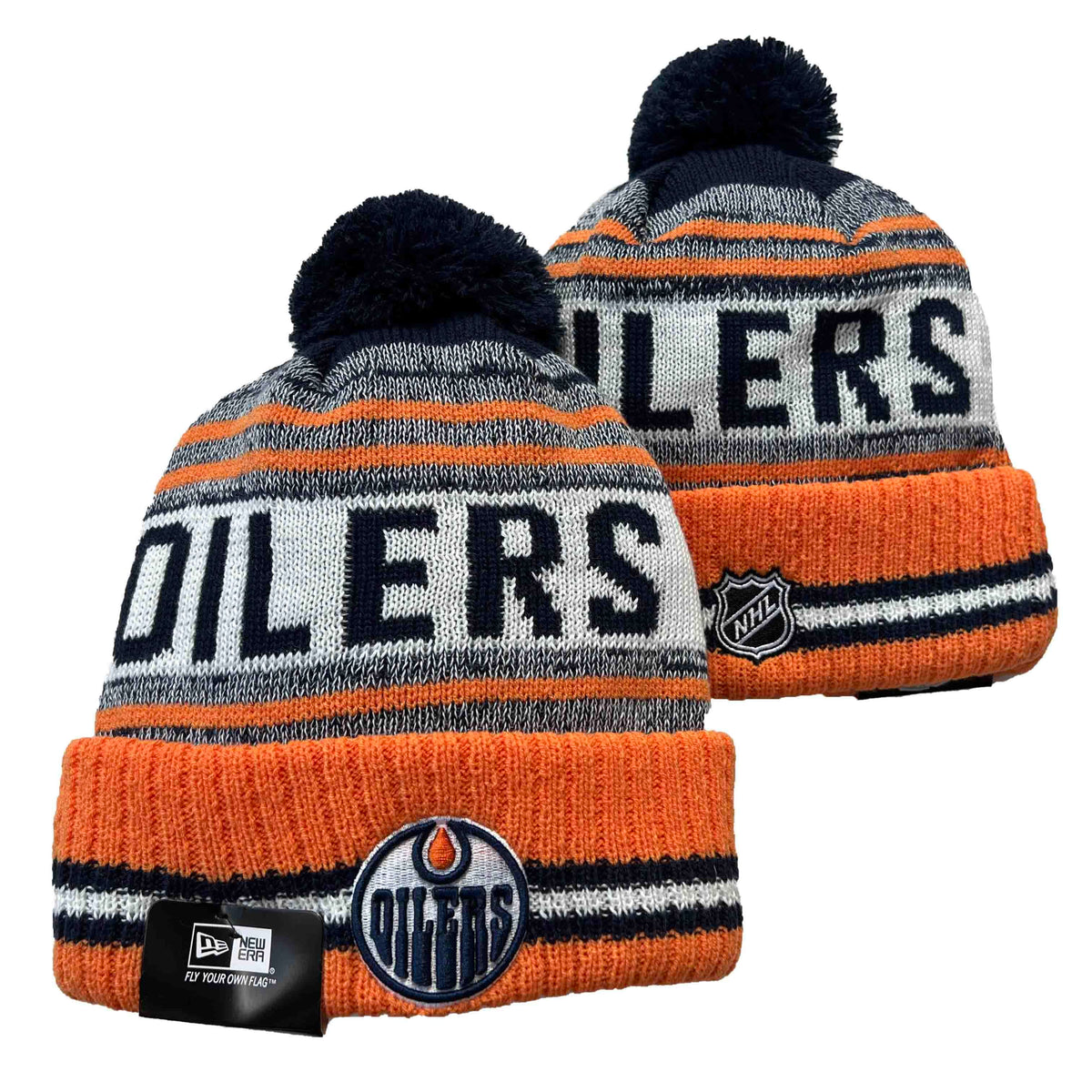 New Era Edmonton Oilers Winter Toque Beanie Hat
