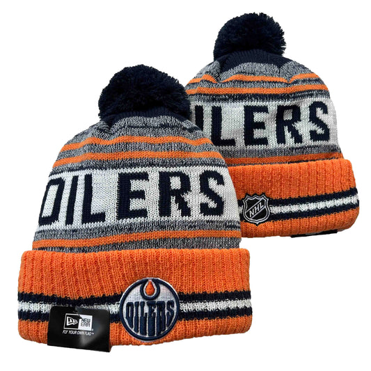 New Era Edmonton Oilers Winter Toque Beanie Hat