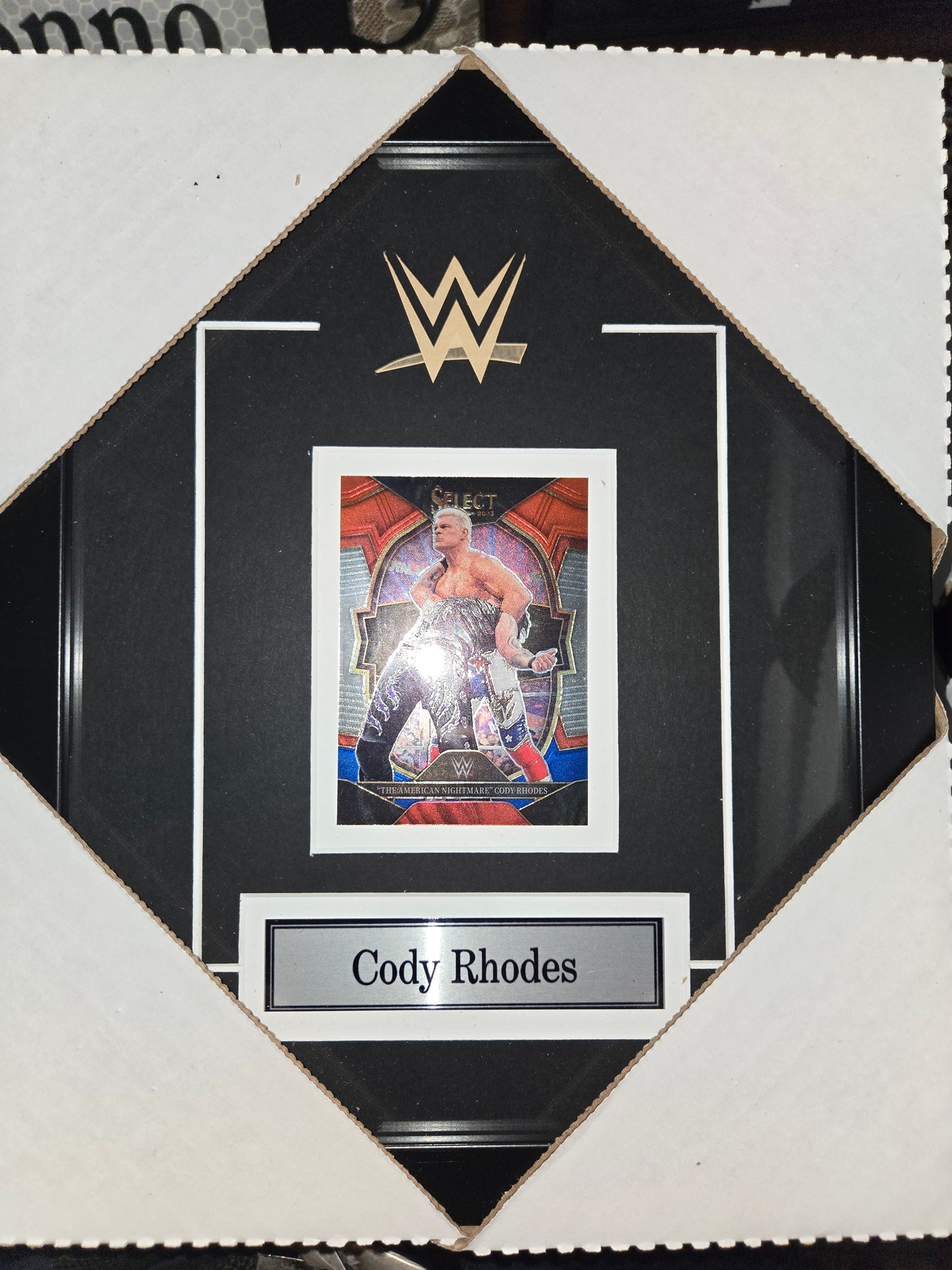 12x10 WWE WWF NWO WCW Cody Rhodes Single Card Collector Frame