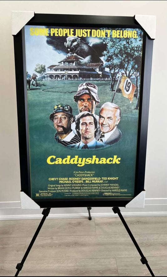 26x38 Movie Caddyshack Textured Fine Art Print