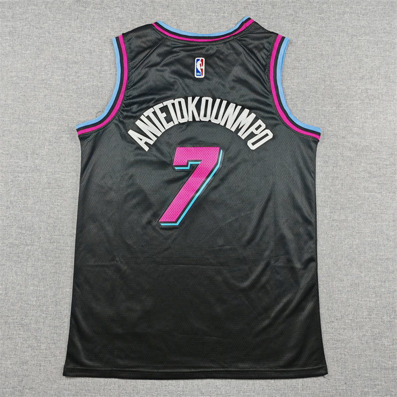 Miami Heat Giannis Antetokounmpo Basketball Jersey Mens XXXL