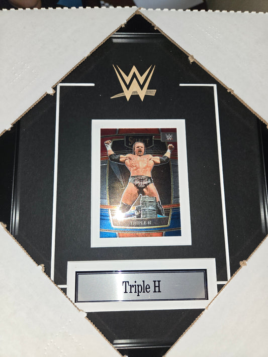 12x10 WWE WWF NWO WCW Triple H Single Card Collector Frame