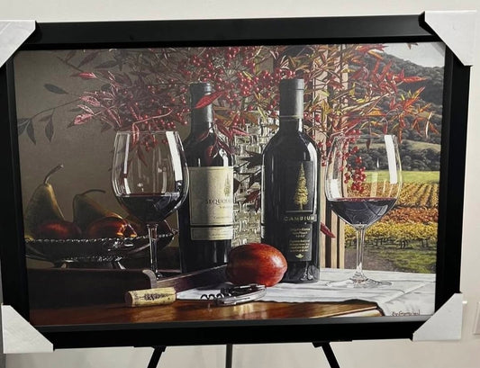 26x38 Wall Art Textured Fine Art Print