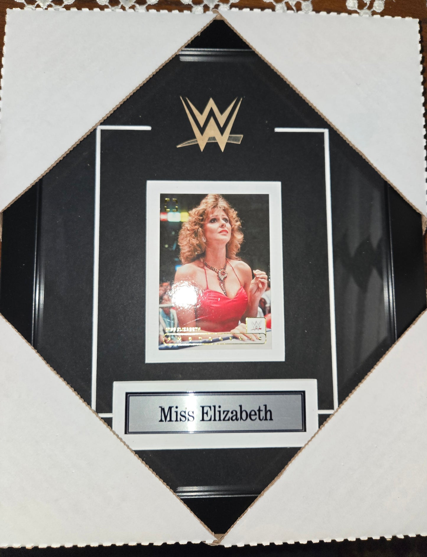 12x10 WWE WWF NWO WCW Miss Elizabeth Single Card Collector Frame